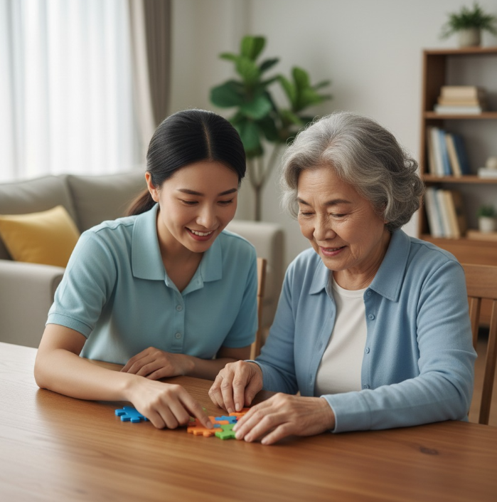 長者認知障礙症的照顧技巧